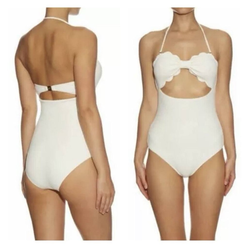 Marysia Antibes Maillot swimsuit white / coconut - Medium